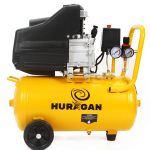 Kompressor 25L HURAGAN 1,5kw | 216 l / min - Pilt 2