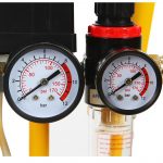 Kompressor 25L HURAGAN 1,5kw | 216 l / min - Pilt 8