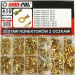 Juhtmeliitmike komplekt ilma isolatsioonita 450 osaline