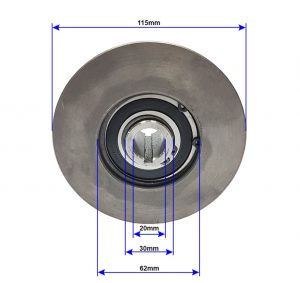 Tsentrifugaalsidur 115x20mm - Pilt 4
