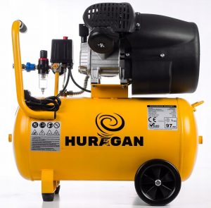 Kompressor 50L HURAGAN 2.2kw | 440l/min | 8 bar - Pilt 2