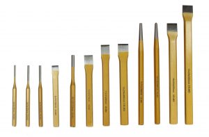 12 osaline Peitlite-meislite komplekt - Pilt 2