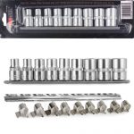 TORX 1/2" padrunite komplekt 9-osaline