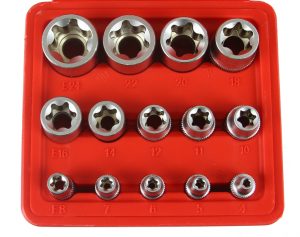 Torx padrunvõtmete komplekt - Pilt 2