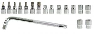 TORX 1/2" padrunite ja otsikute kmp 17-osa. - Pilt 7
