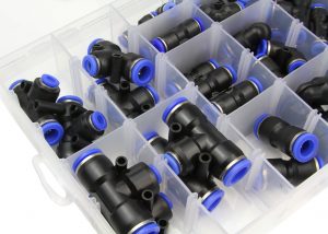 Pneumaatiliste torude kiirühendused 4-12mm 52Tk - Pilt 8