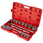 Padrunvõtmete komplekt  3/4″ 21-osaline 19-50mm