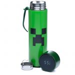 Termospudel Minecraft Creeper, digitaalse termomeetriga, 450ml